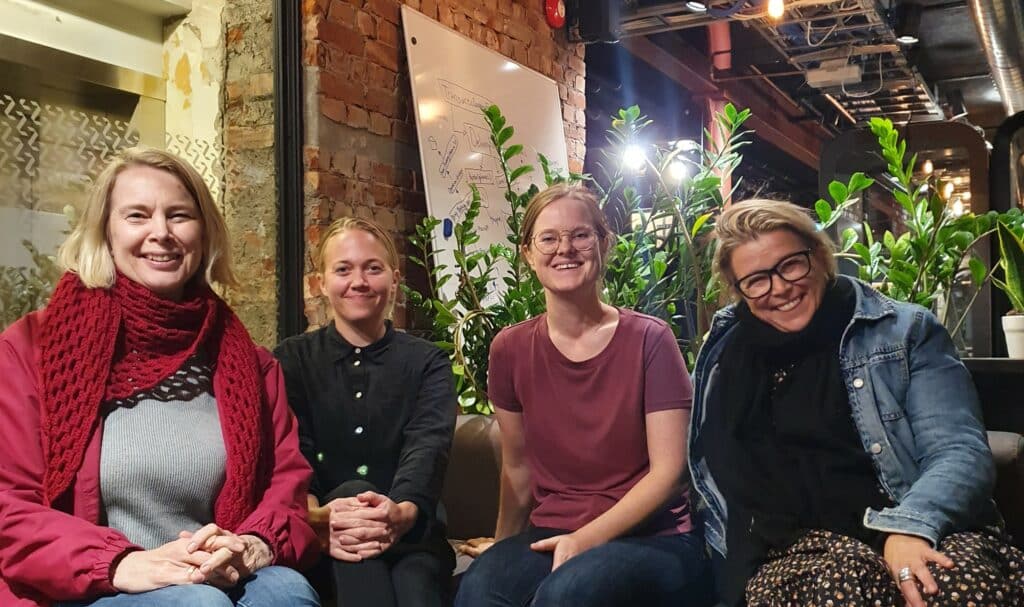 Noen av fagrådets kunnskapsrike medlemmer: Marie Haavik, Eva Mari Andersen, Maria Bjelland Olsen og Karen Knudsen Synnes.