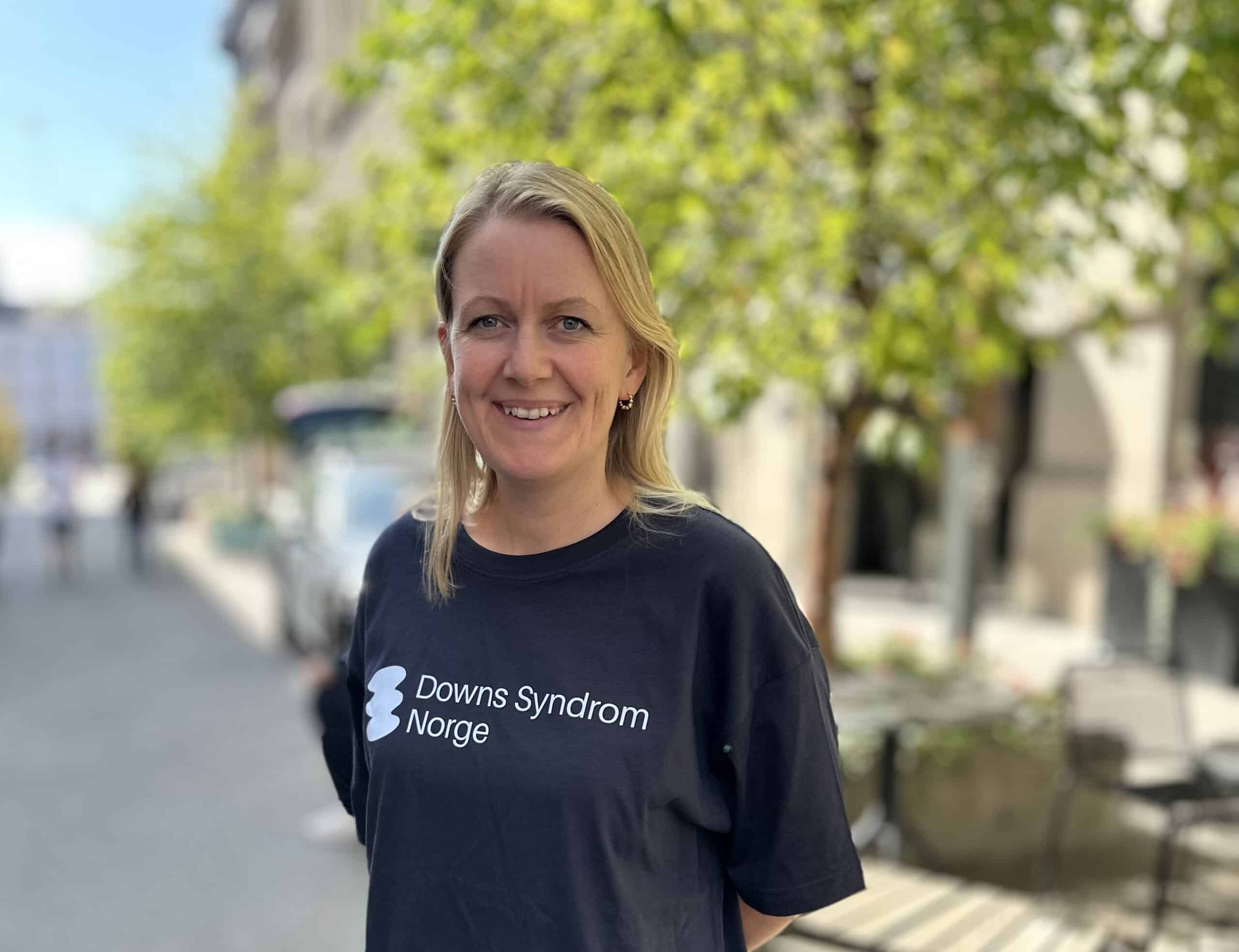 Ingrid Marvin som er daglig leder i Downs Syndrom Norge