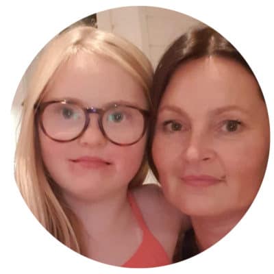 Synne og mamma Christina