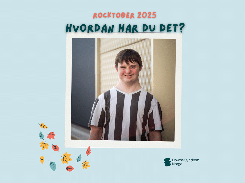 Rocktober 2025 plakat med teksten "Hvordan har du det?"