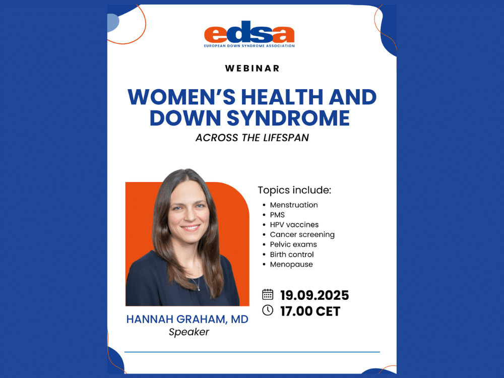 Plakat med informasjon om webinar fra EDSA