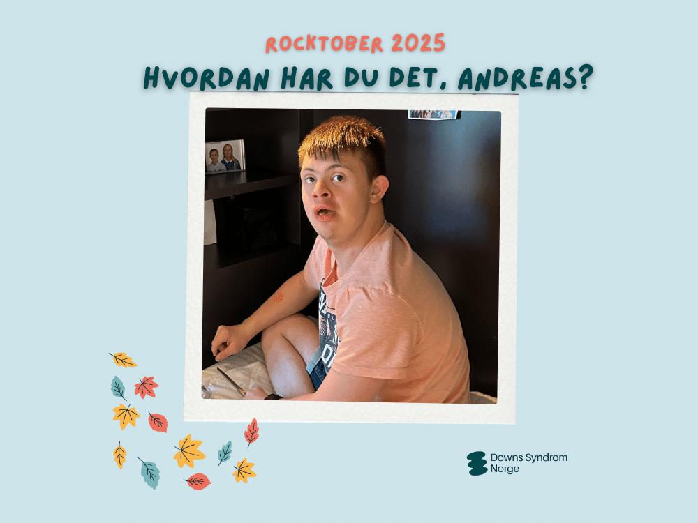 Bilde av Andreas i Rocktober-intervju
