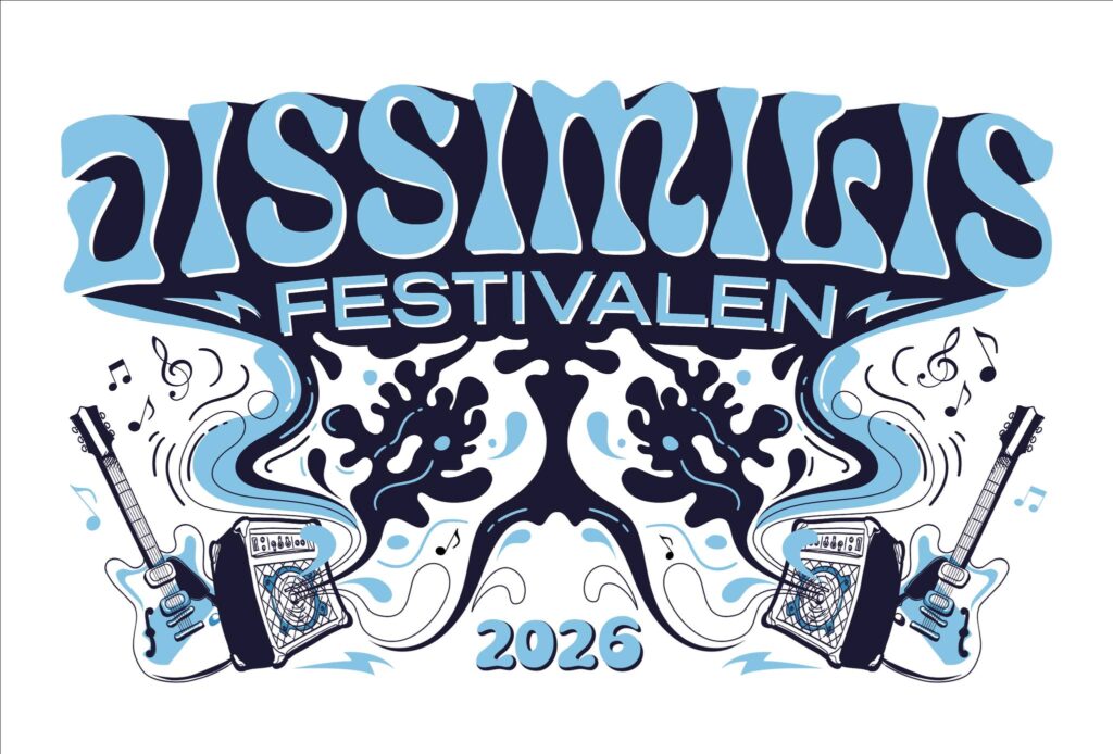 plakat med teksten "Dissimilisfestivalen 2026"
